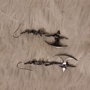 Viking Ax style Earrings
